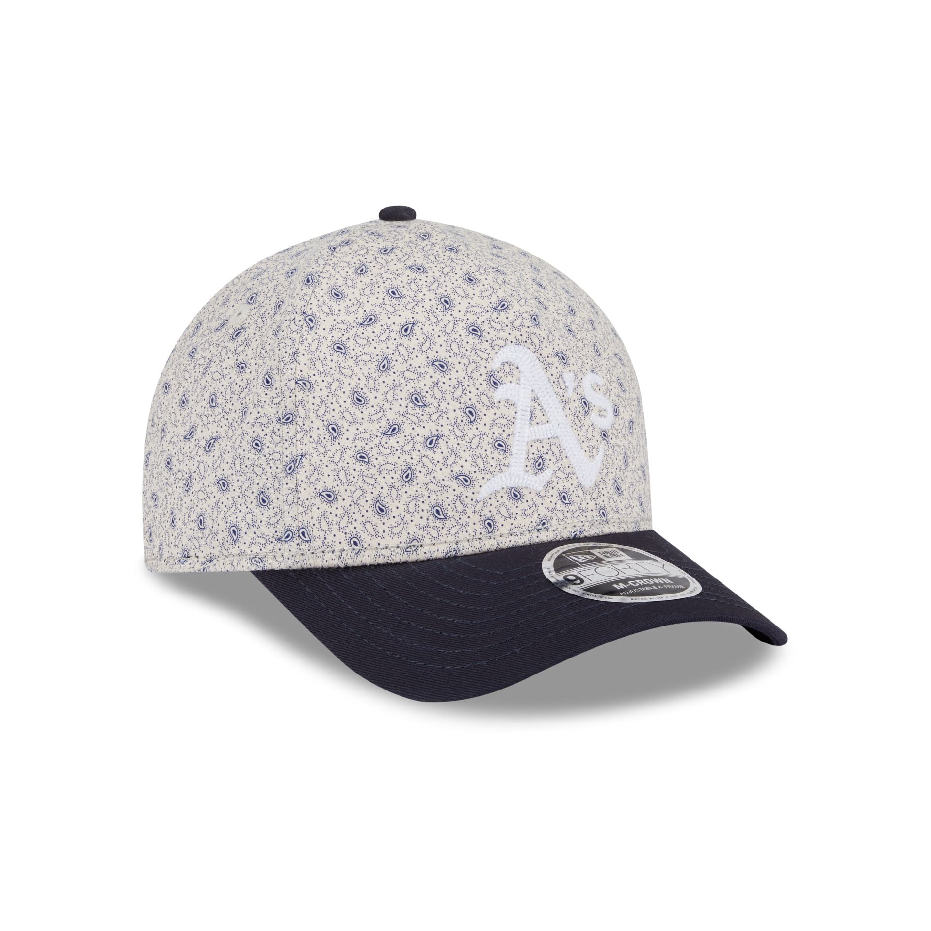 Athletics Micro Print 9FORTY M-Crown A-Frame Adjustable Hat