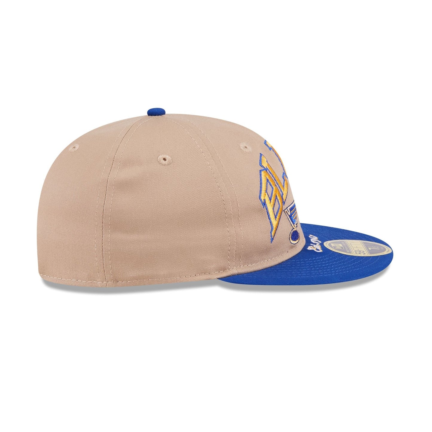 St. Louis Blues Camel Retro Crown 59FIFTY Fitted Hat