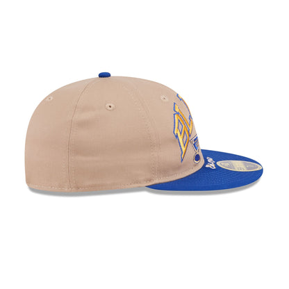 St. Louis Blues Camel Retro Crown 59FIFTY Fitted Hat