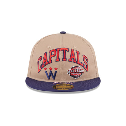 Washington Capitals Camel Retro Crown 59FIFTY Fitted Hat