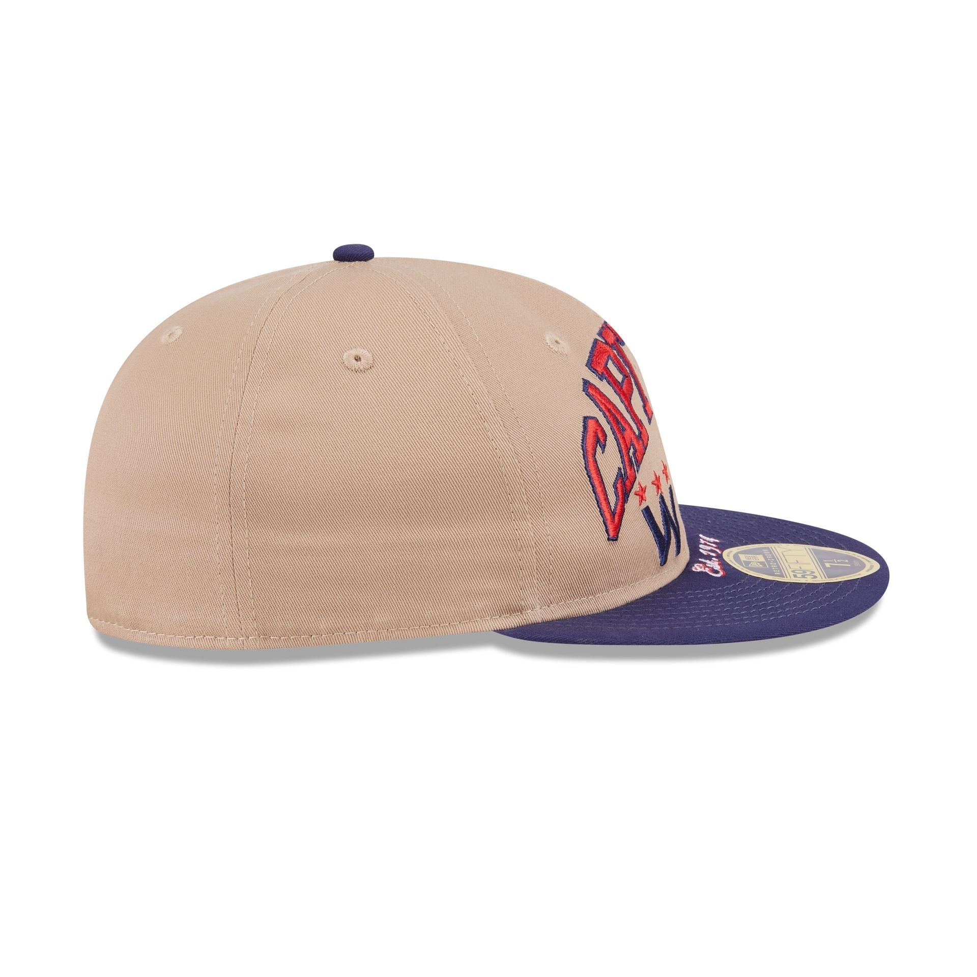 Washington Capitals Camel Retro Crown 59FIFTY Fitted Hat