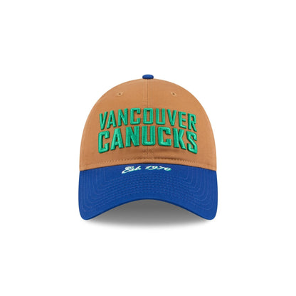 Vancouver Canucks Bronze 9TWENTY Adjustable Hat