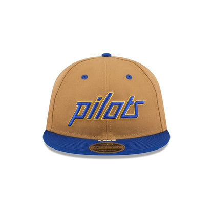 Seattle Pilots Wheat Retro Crown 9FIFTY Snapback Hat