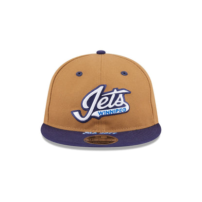 Winnipeg Jets Wheat Retro Crown 9FIFTY Snapback Hat