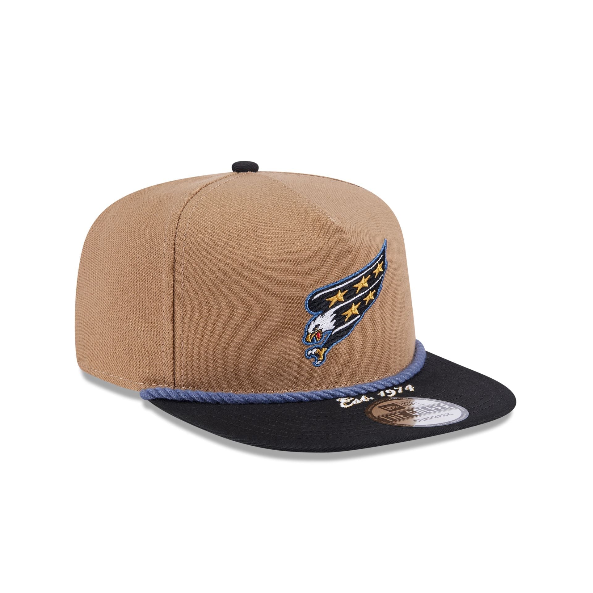 Washington Capitals Khaki Rope Golfer Hat