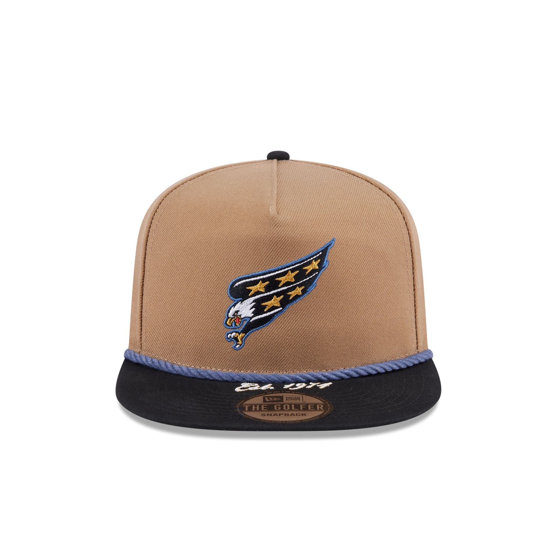 Washington Capitals Khaki Rope Golfer Hat
