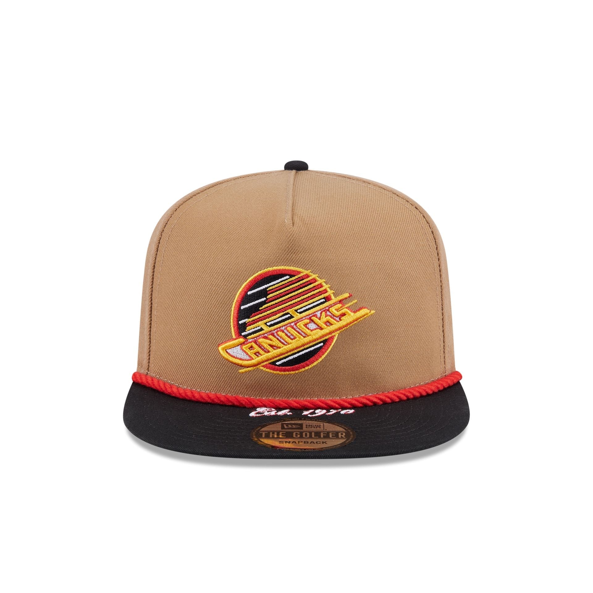 Vancouver Canucks Khaki Rope Golfer Hat