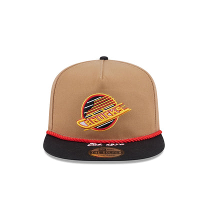 Vancouver Canucks Khaki Rope Golfer Hat