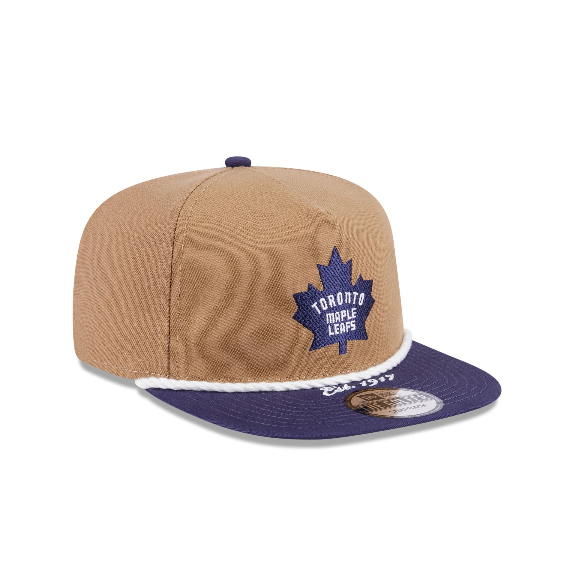 Toronto Maple Leafs Khaki Rope Golfer Hat