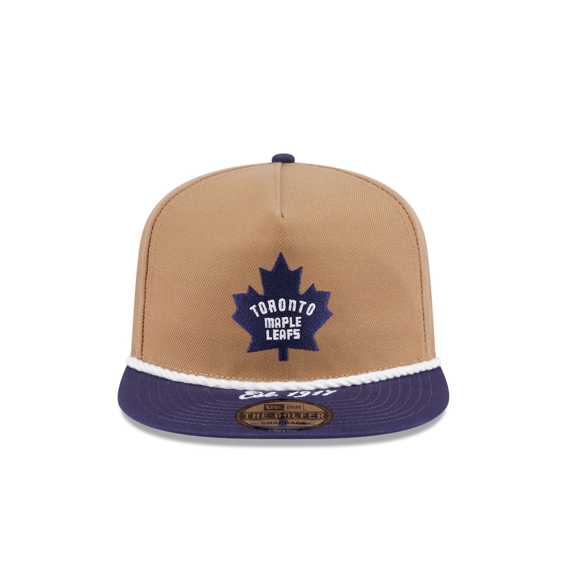 Toronto Maple Leafs Khaki Rope Golfer Hat