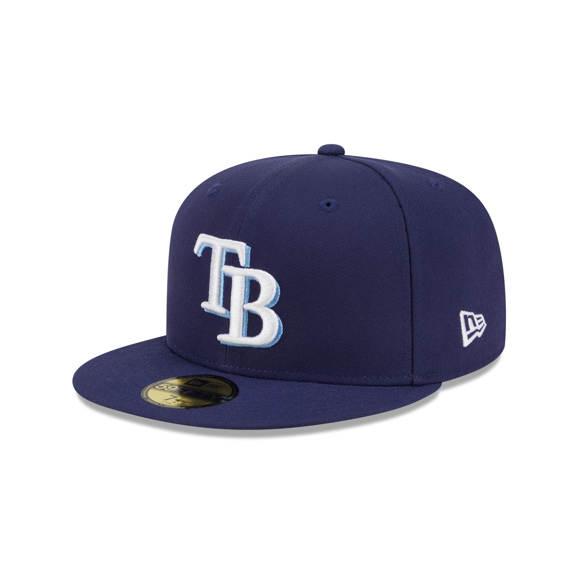 Tampa Bay Rays Floral Undervisor 59FIFTY Fitted Hat