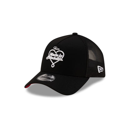 TRUE. Made in Medellín Black 9FORTY A-Frame Snapback Hat