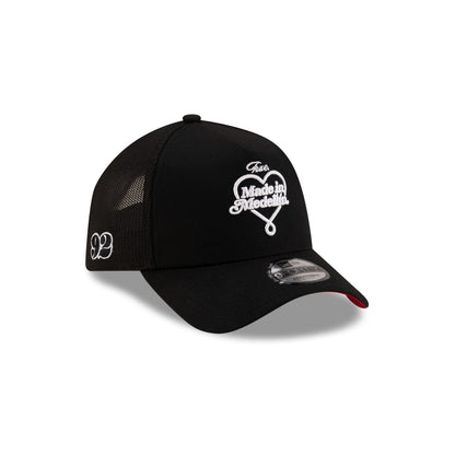 TRUE. Made in Medellín Black 9FORTY A-Frame Snapback Hat