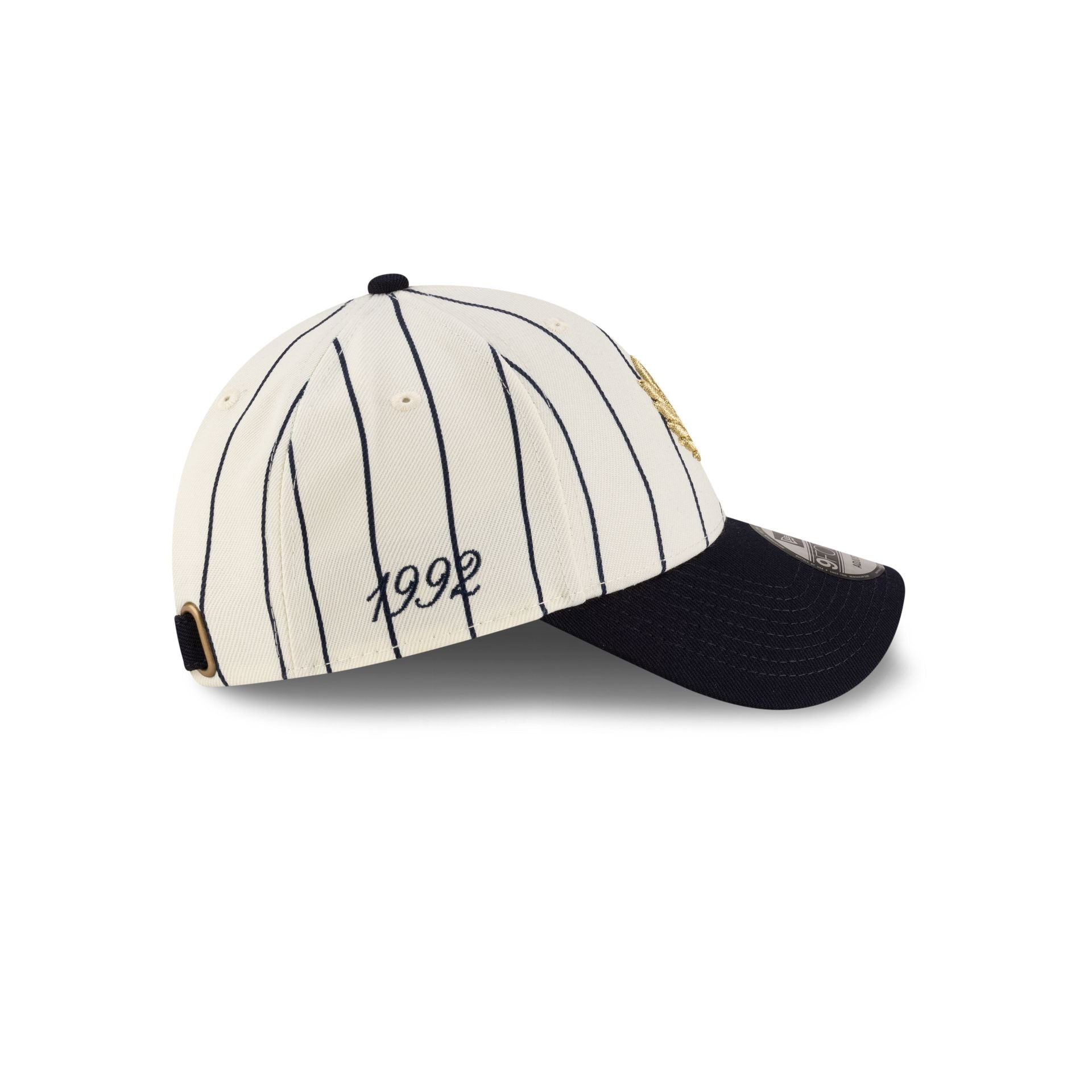 TRUE. Navy Pinstripe 9FORTY Adjustable Hat