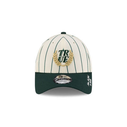 TRUE. Green Pinstripe 9FORTY Adjustable Hat
