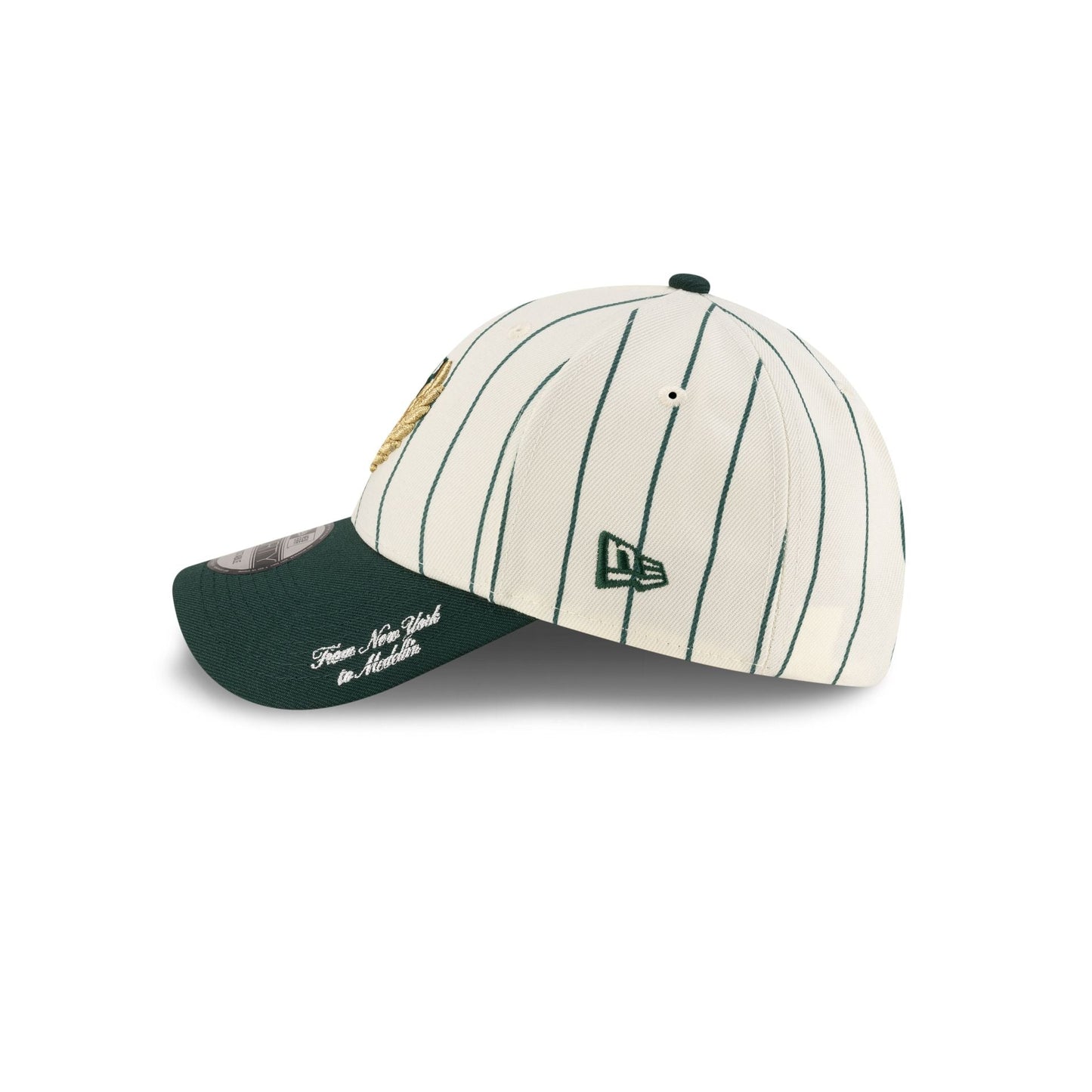 TRUE. Green Pinstripe 9FORTY Adjustable Hat