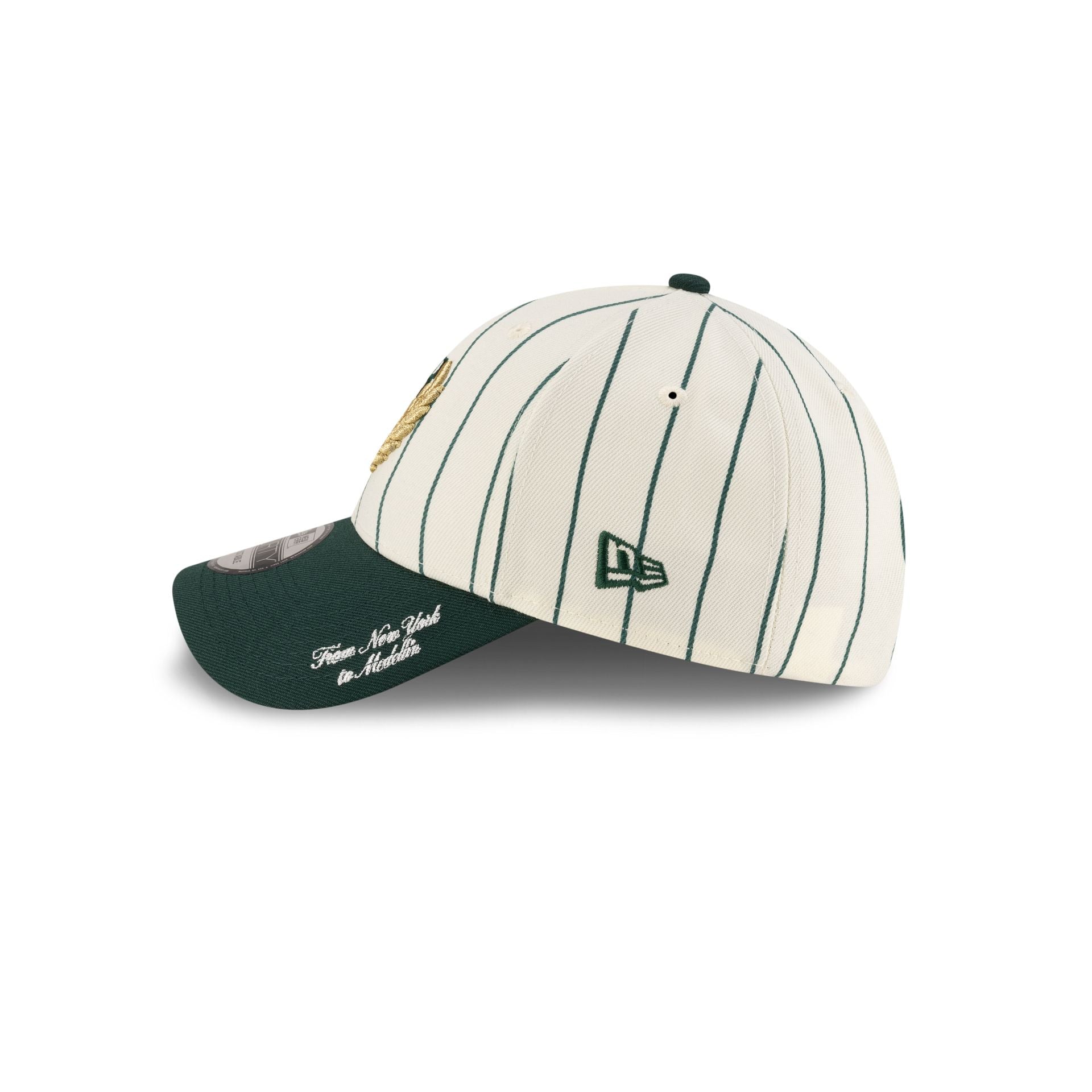 TRUE. Green Pinstripe 9FORTY Adjustable Hat