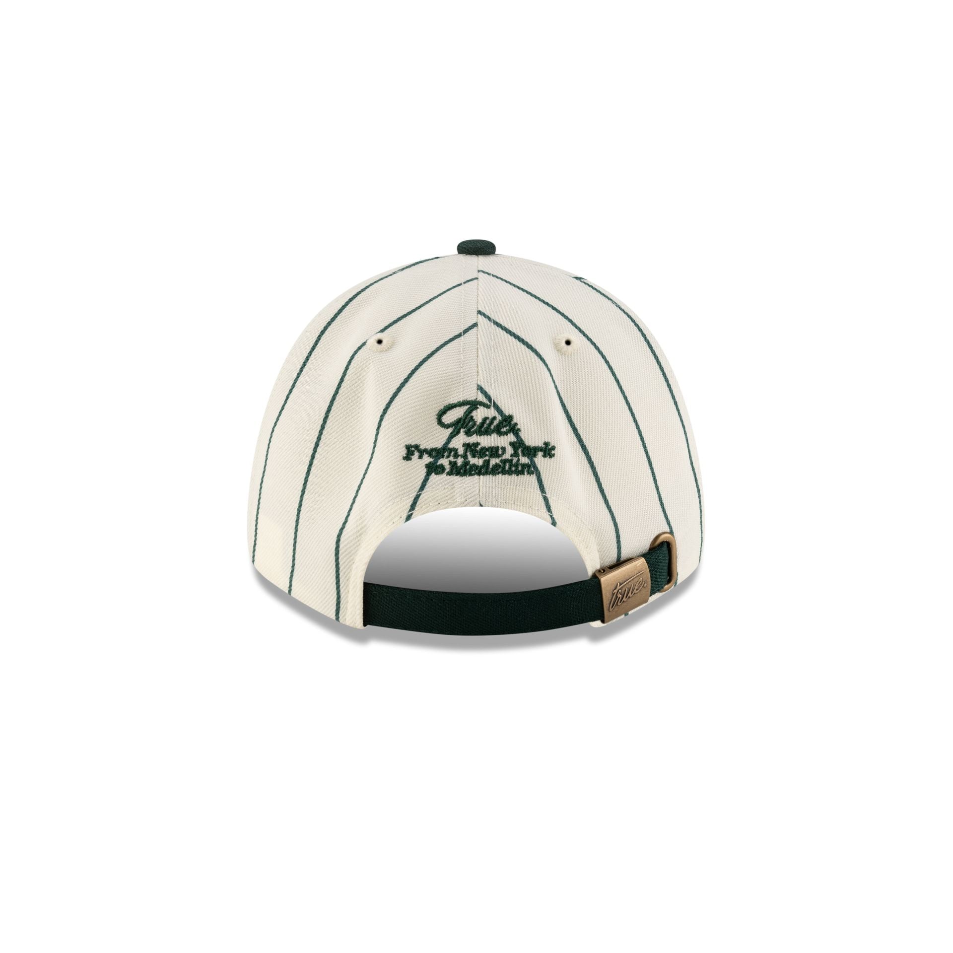 TRUE. Green Pinstripe 9FORTY Adjustable Hat