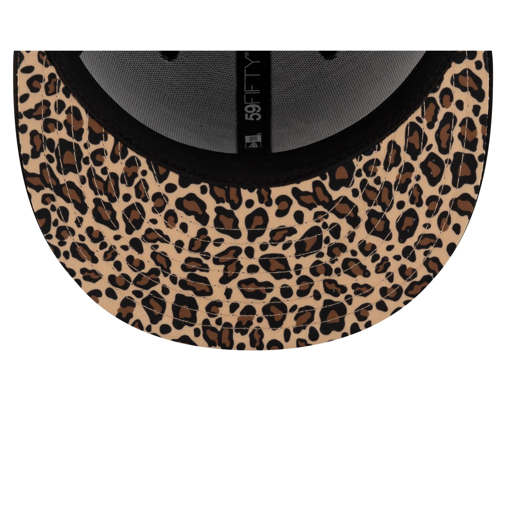TRUE. Black Leopard 59FIFTY Fitted Hat