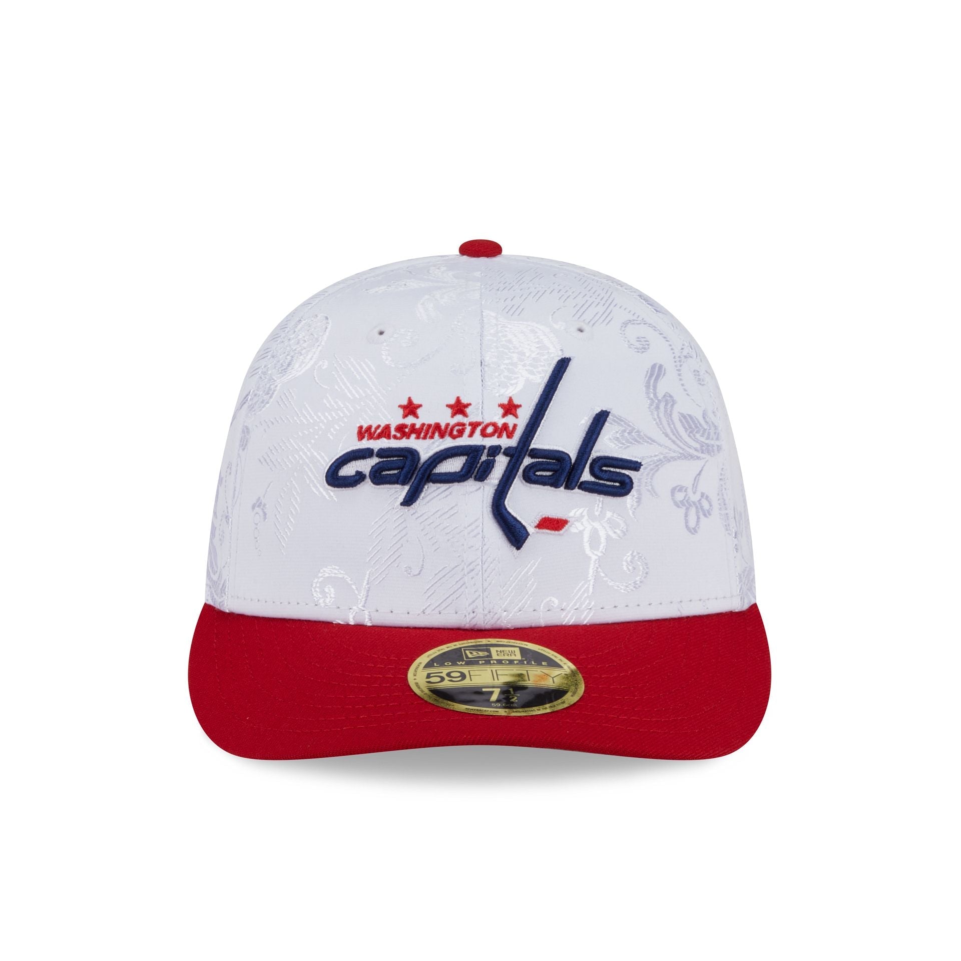 Washington Capitals Floral Shine Low Profile 59FIFTY Fitted Hat