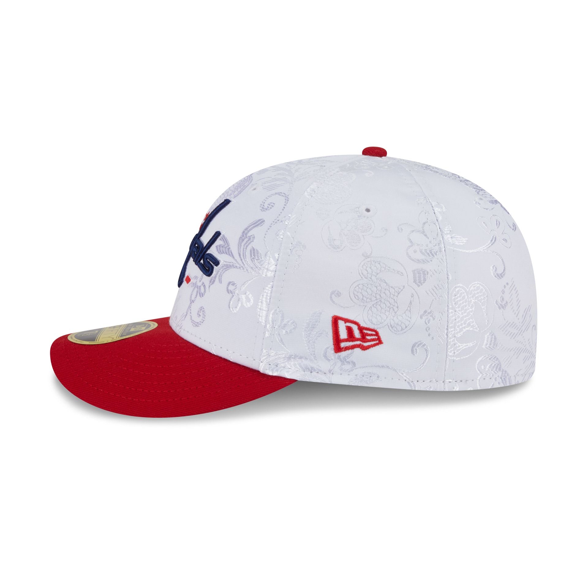 Washington Capitals Floral Shine Low Profile 59FIFTY Fitted Hat