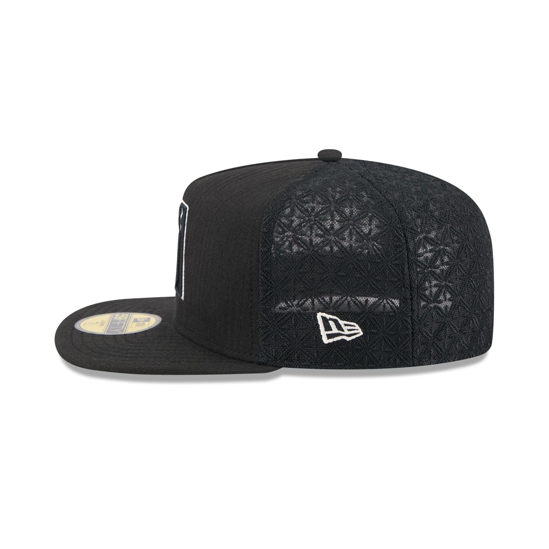 Arizona Diamondbacks Black Mesh 59FIFTY A-Frame Fitted Hat