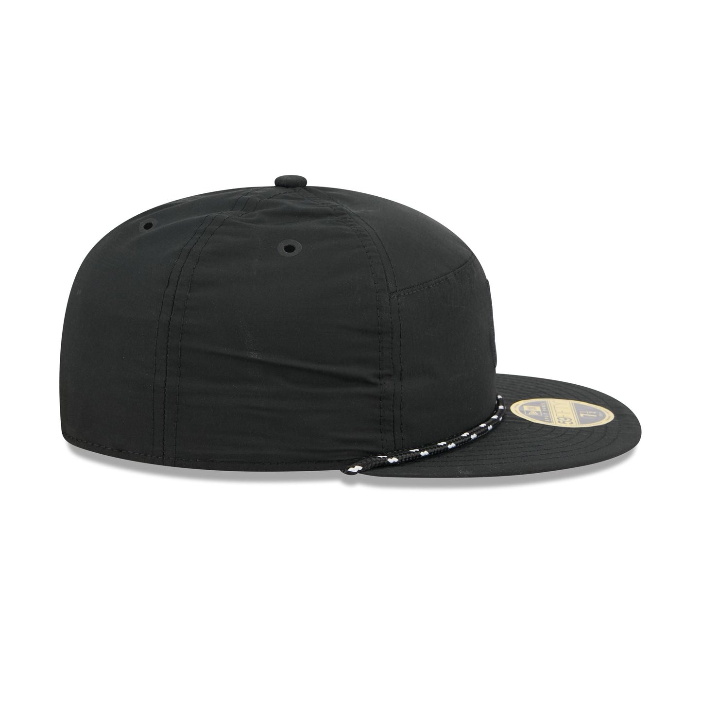 Arizona Diamondbacks Black Poly Rope Split Panel 59FIFTY Fitted Hat