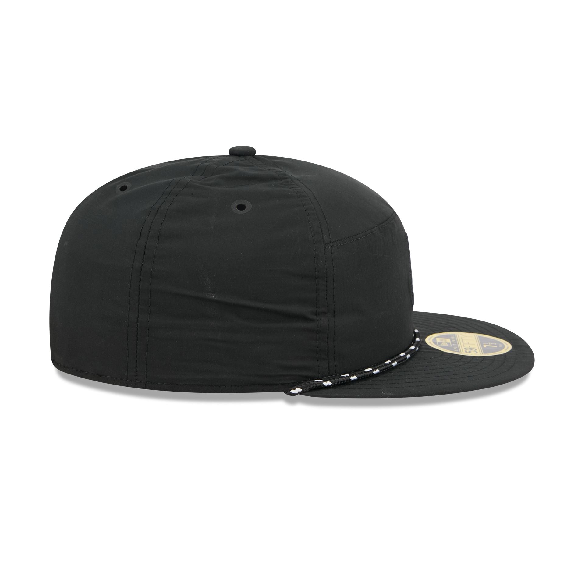 Arizona Diamondbacks Black Poly Rope Split Panel 59FIFTY Fitted Hat