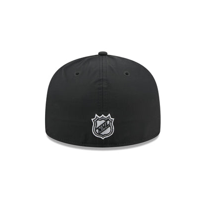 Washington Capitals Black Poly Rope Split Panel 59FIFTY Fitted Hat