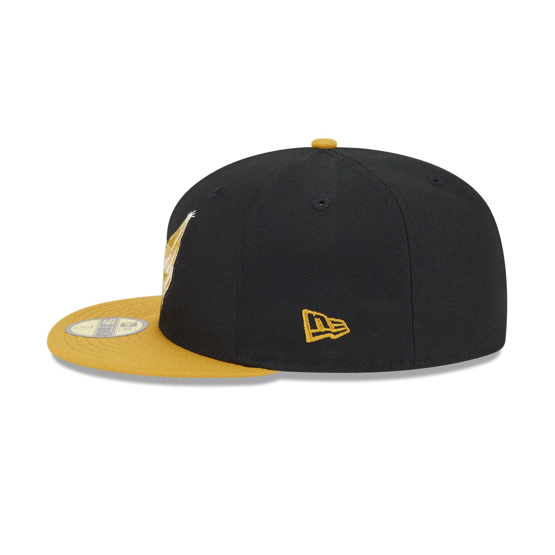 Washington Capitals Metallic Gold Logo 59FIFTY Fitted Hat