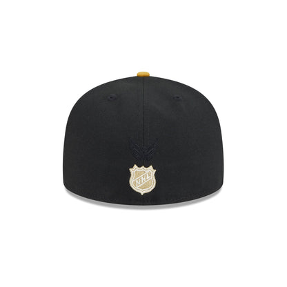 Washington Capitals Metallic Gold Logo 59FIFTY Fitted Hat