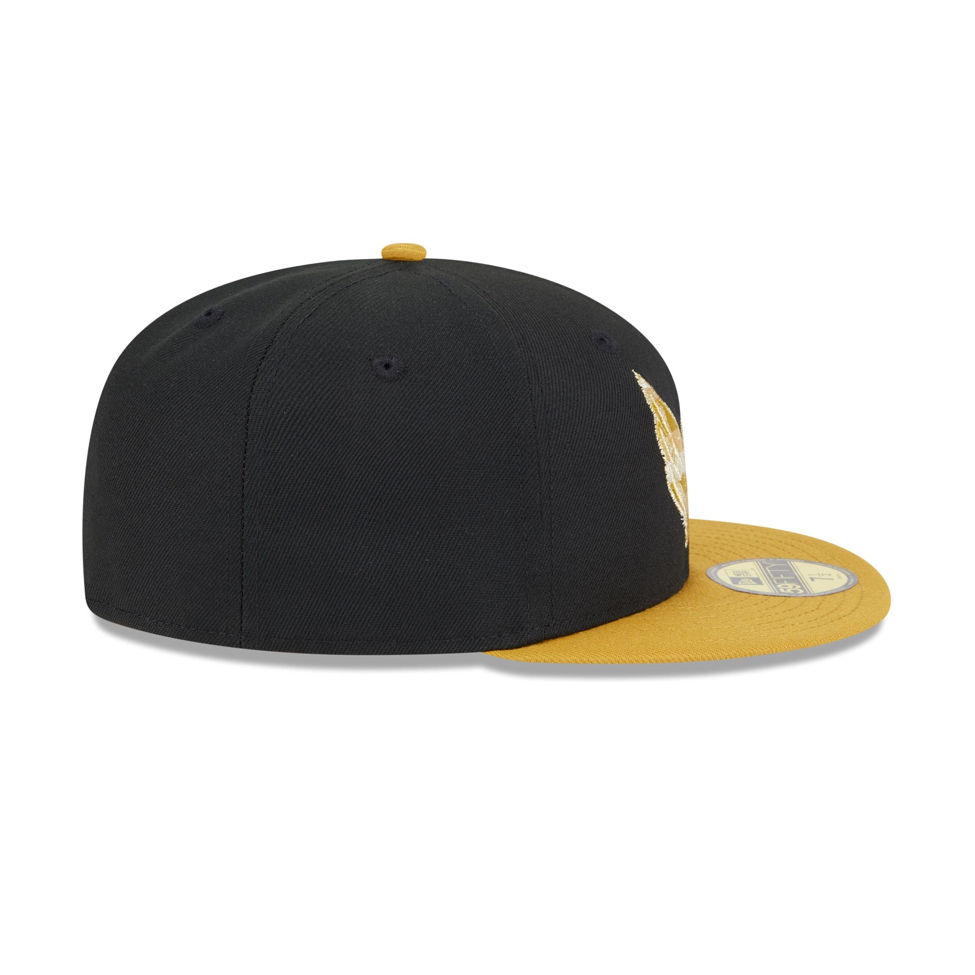 Washington Capitals Metallic Gold Logo 59FIFTY Fitted Hat