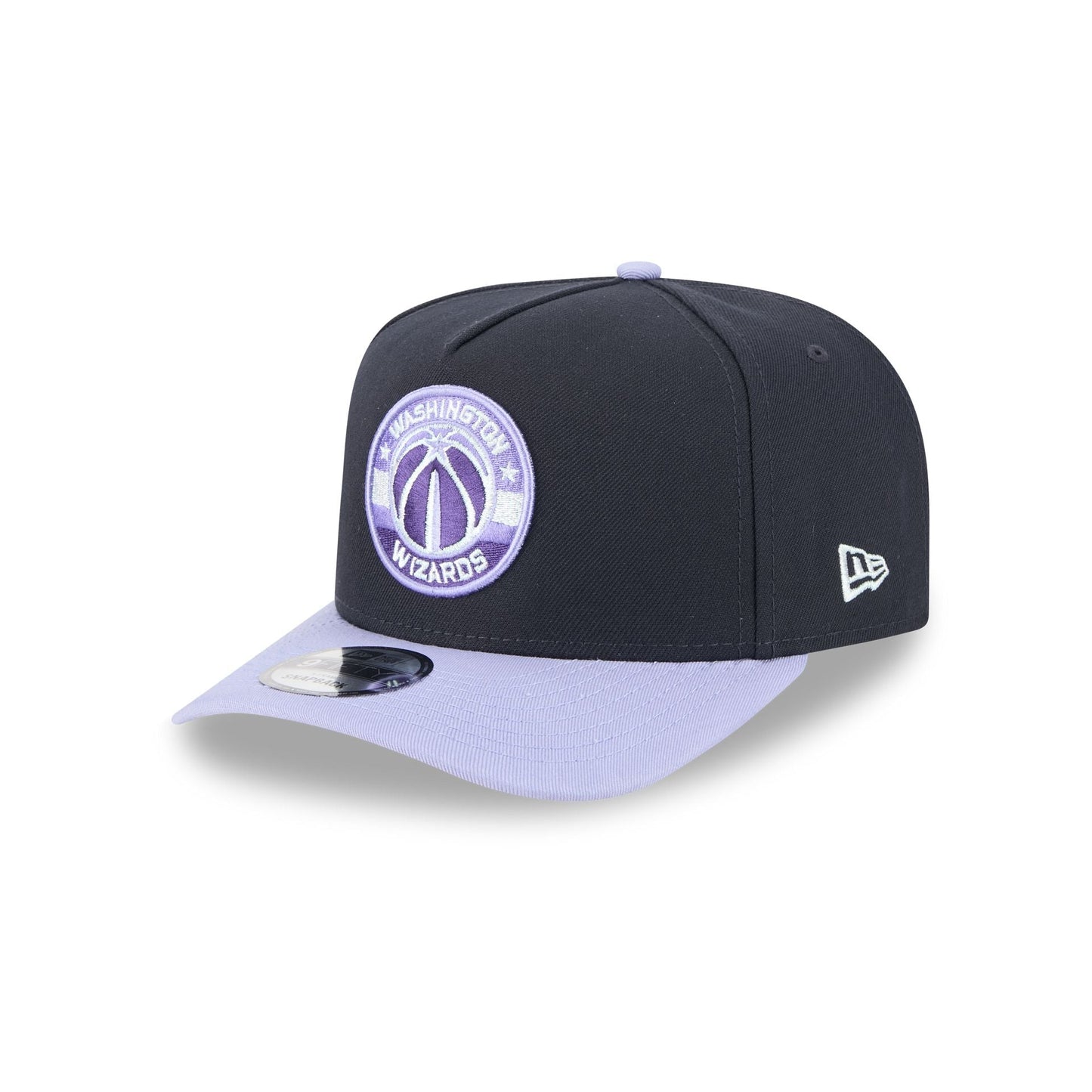 Washington Wizards Navy Lavender 9FIFTY A-Frame Snapback Hat