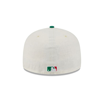 Texas Rangers Beaded Linen 59FIFTY Fitted Hat