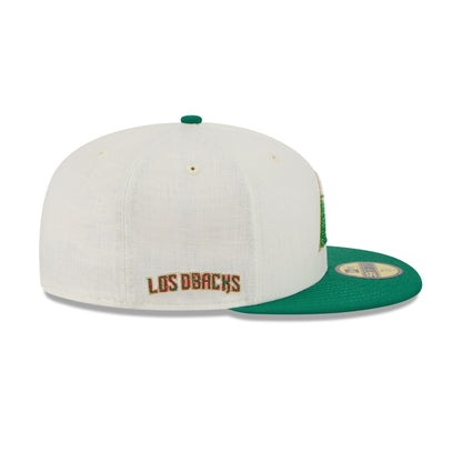 Arizona Diamondbacks Beaded Linen 59FIFTY Fitted Hat