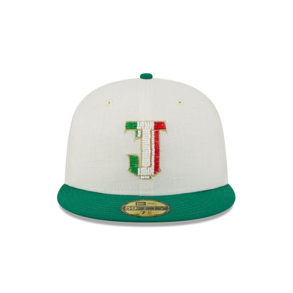 Toros de Tijuana Beaded Linen 59FIFTY Fitted Hat