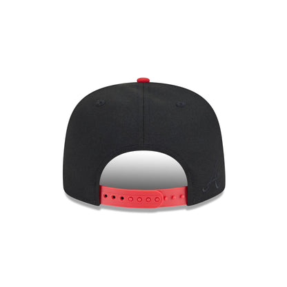 Atlanta Braves City Script 9FIFTY A-Frame Snapback Hat