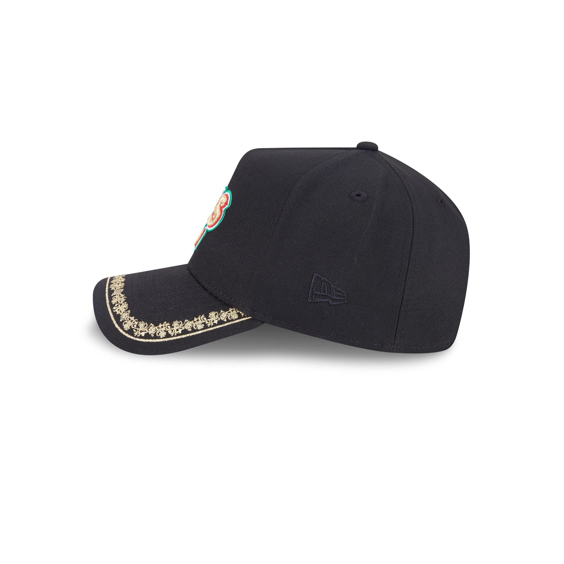 Athletics Ornate Visor 9FORTY A-Frame Snapback Hat