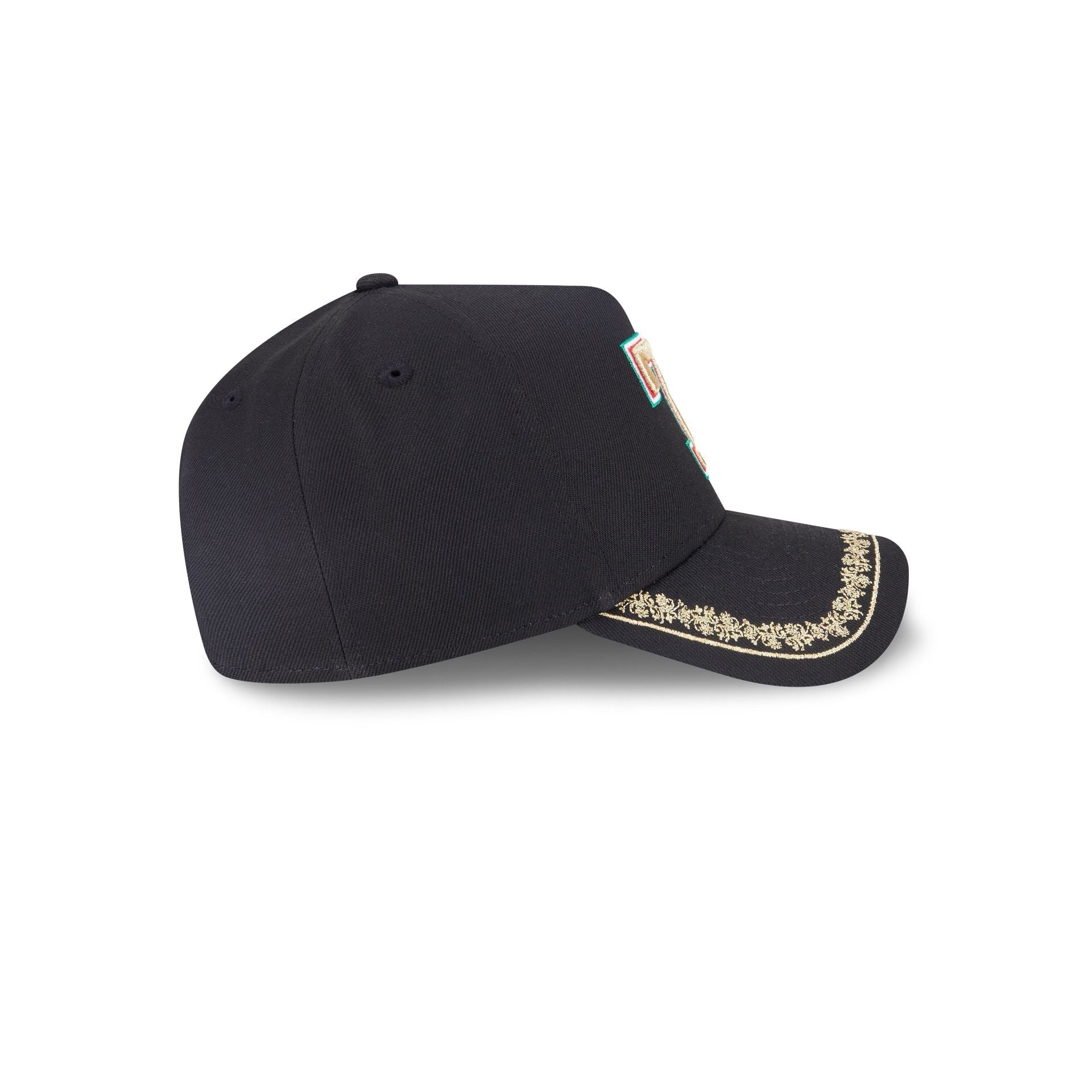 Texas Rangers Ornate Visor 9FORTY A-Frame Snapback Hat