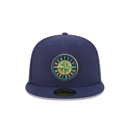Seattle Mariners Blue Tartan 59FIFTY Fitted Hat