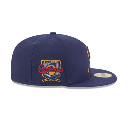 St. Louis Cardinals Blue Tartan 59FIFTY Fitted Hat