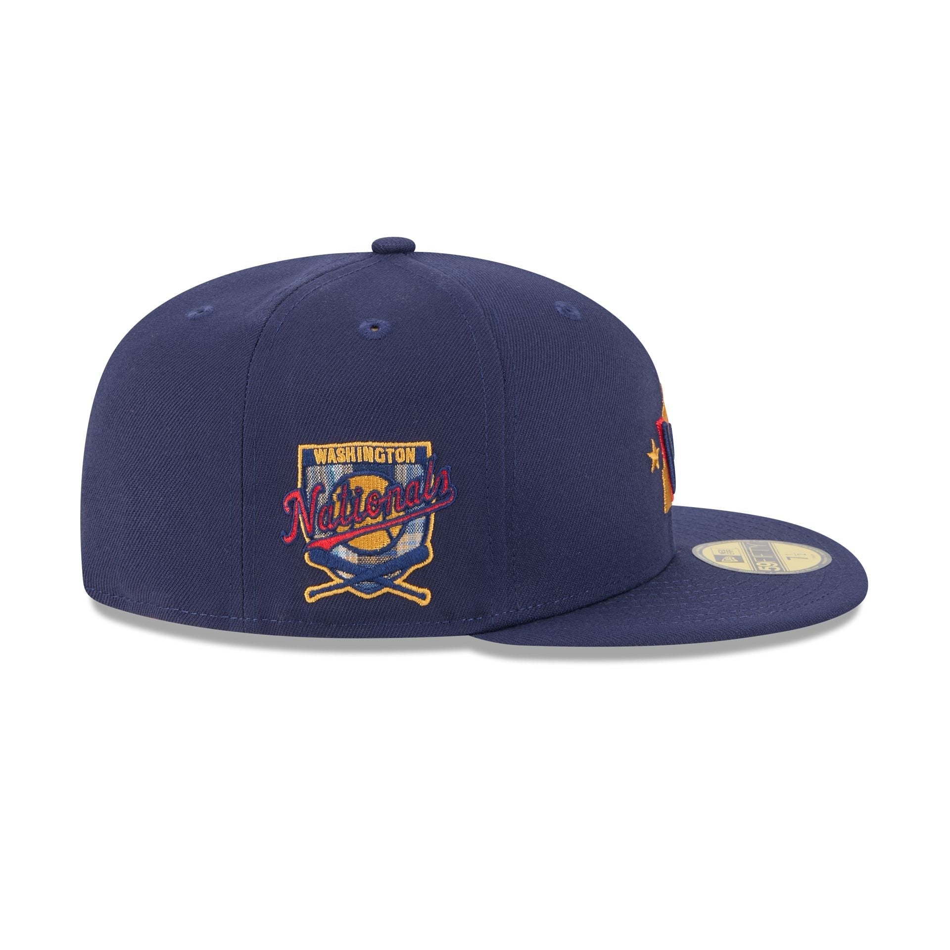 Washington Nationals Blue Tartan 59FIFTY Fitted Hat