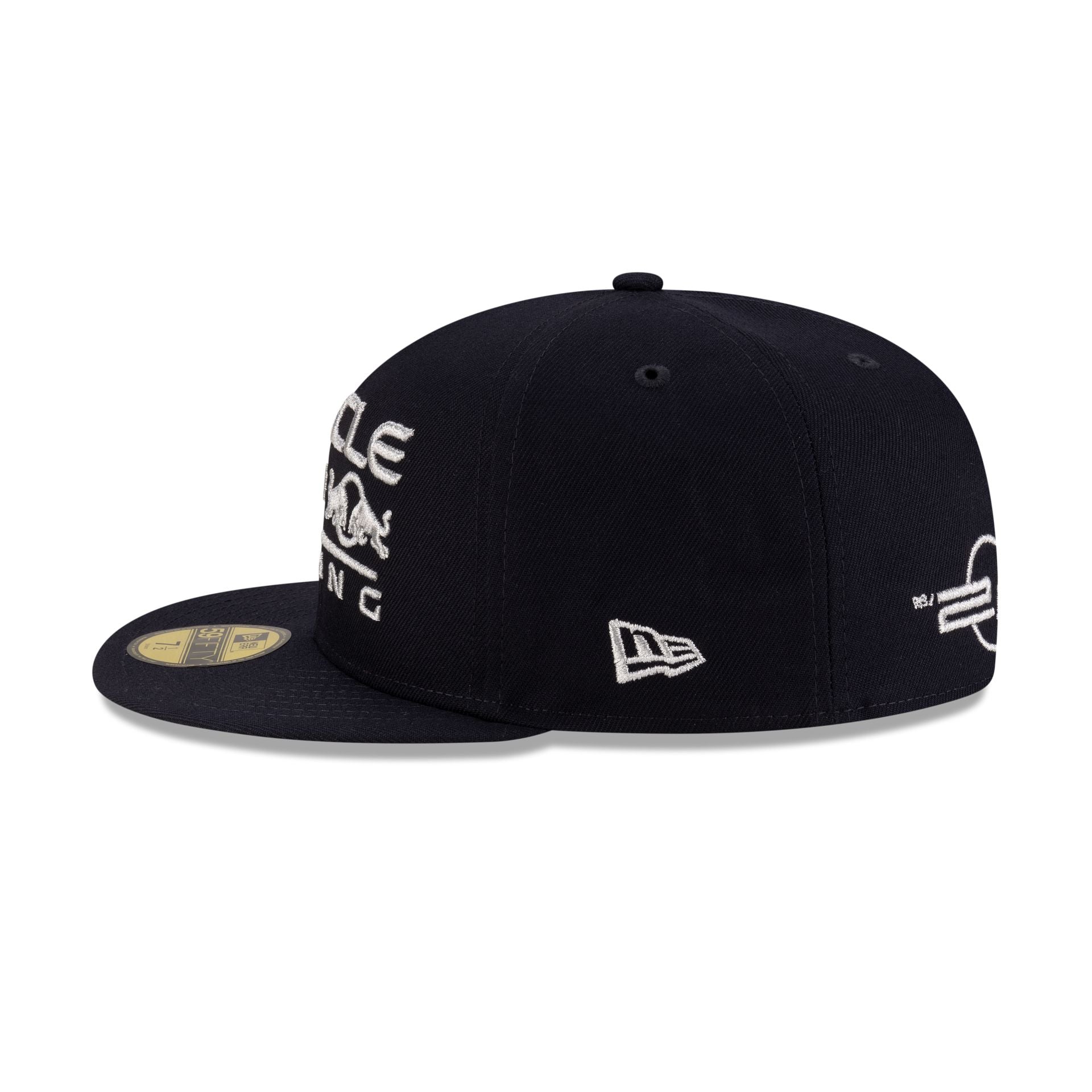 2025 Miami Race Oracle Red Bull Racing Metallic Navy 59FIFTY Fitted Hat