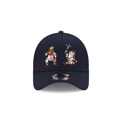 Atlanta Braves Generation Mascots 9FORTY A-Frame Trucker Hat