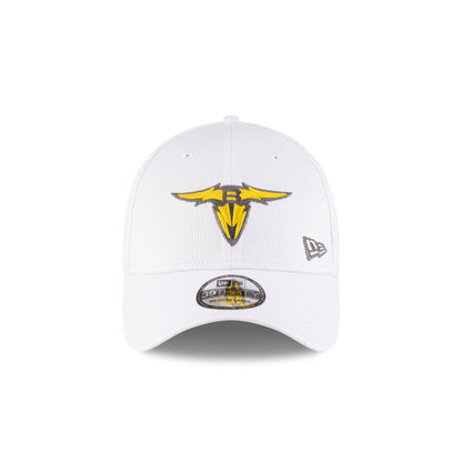San Antonio Brahmas White 39THIRTY Stretch Fit Hat