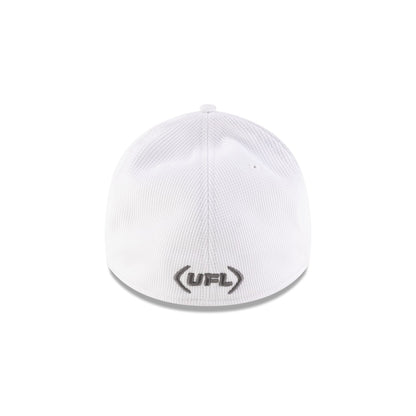San Antonio Brahmas White 39THIRTY Stretch Fit Hat