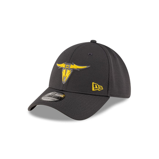 San Antonio Brahmas Gray 39THIRTY Stretch Fit Hat