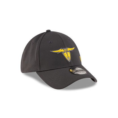 San Antonio Brahmas Gray 39THIRTY Stretch Fit Hat
