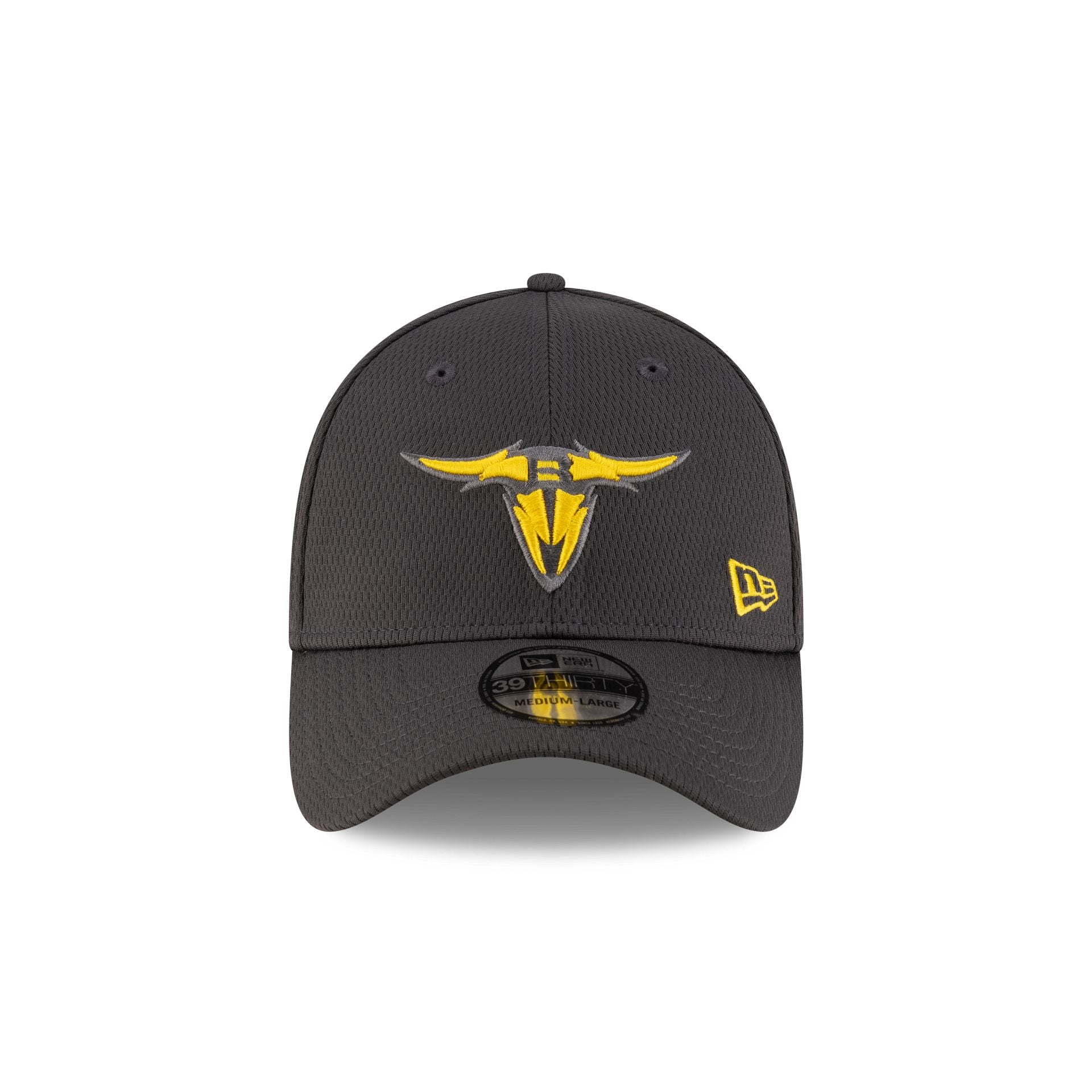 San Antonio Brahmas Gray 39THIRTY Stretch Fit Hat