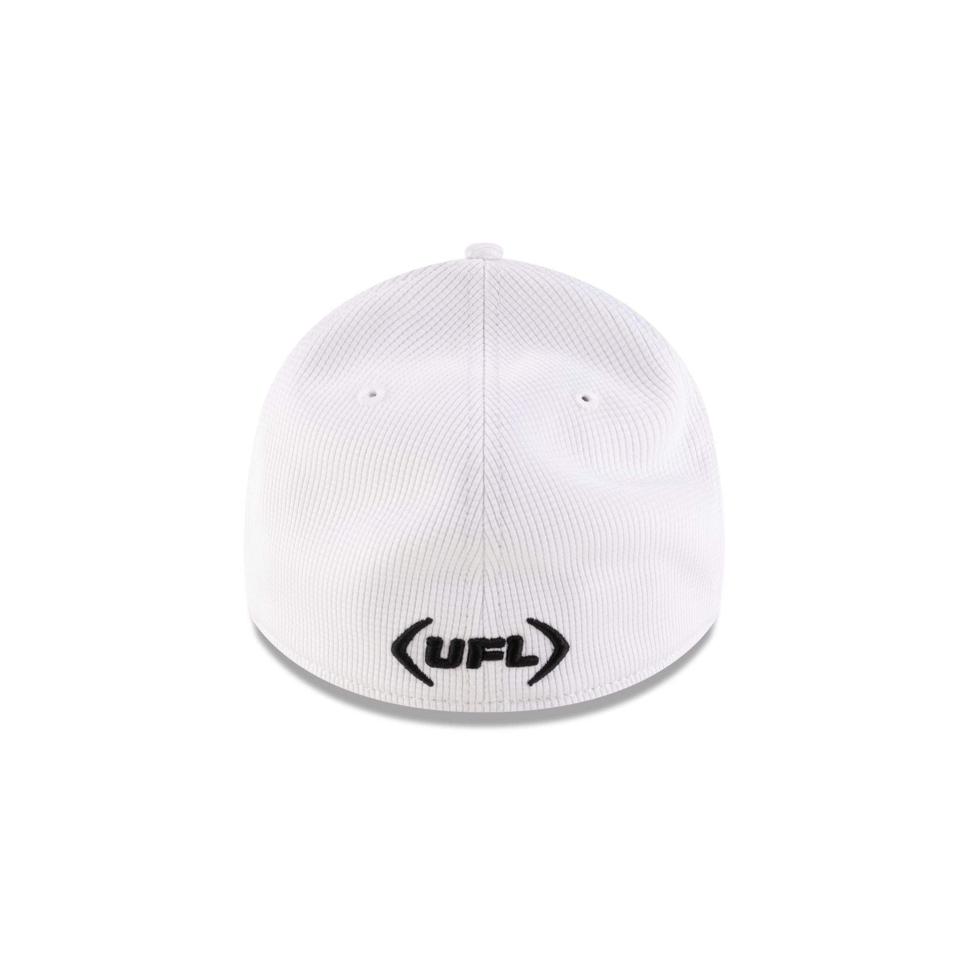 UFL White 39THIRTY Stretch Fit Hat